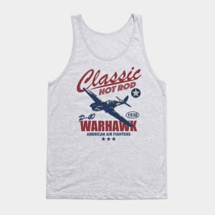 P-40 Warhawk Classic Hot Rod Tank Top